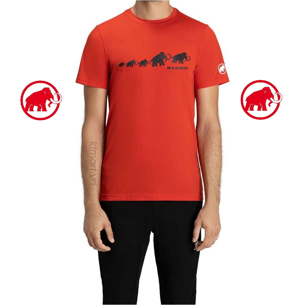 Áo thun Nam Mammut QD Logo Print T-Shirt AF Men 1017-02012 size S, M, L, XL,2XL, 3XL